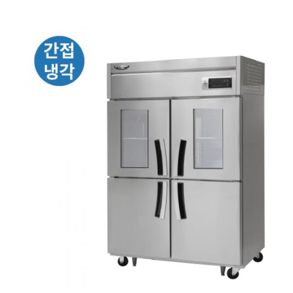 간냉식 올스텐 45BOX 업소용 냉장고 1081L 상단 유리도어 (냉장4칸)